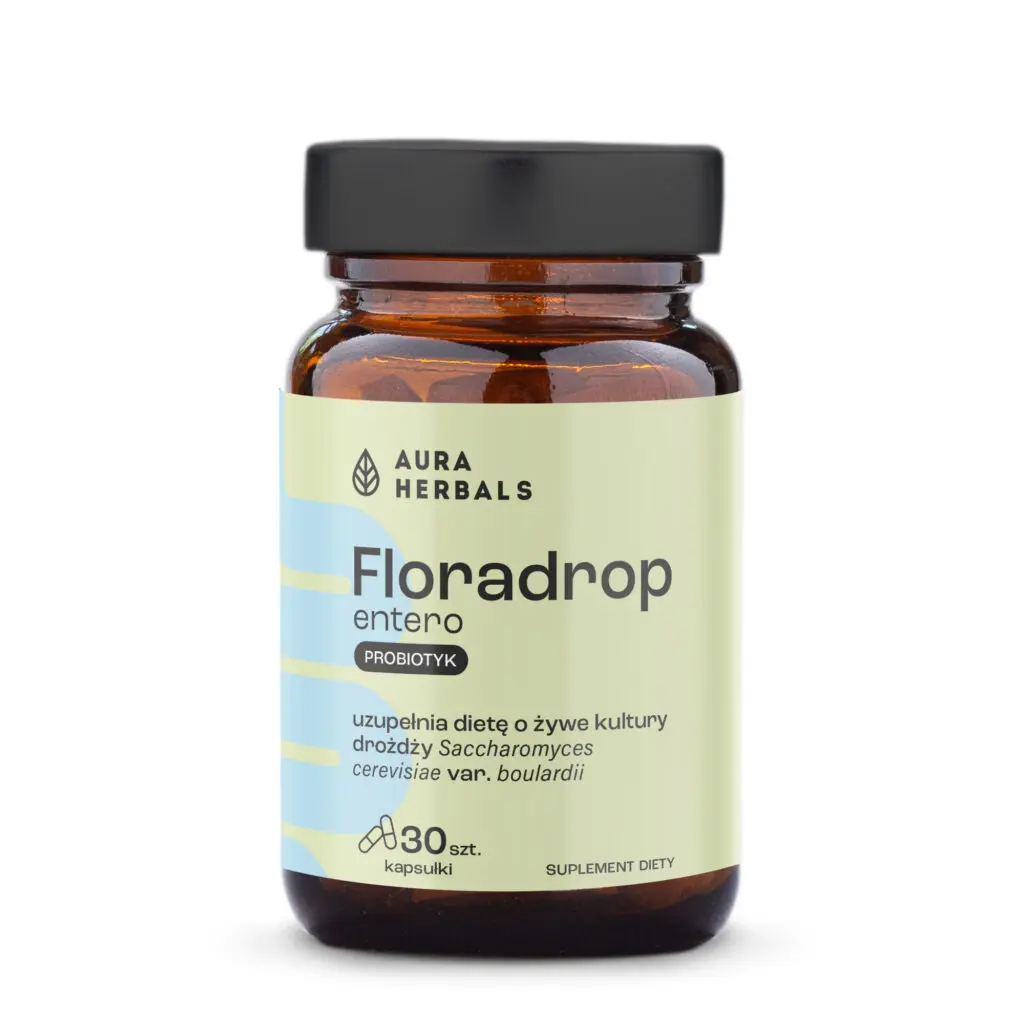 Aura Herbals Floradrop Entero Saccharomyces Boulardii 30 kaps.
