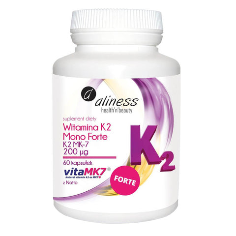 [5902596935016] Witamina K2 MONO FORTE MK-7 200 µg z Natto x 60 kaps.