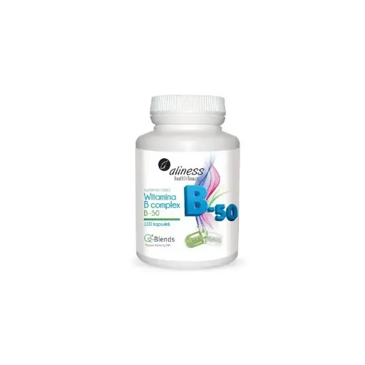 [5902596935511] Witamina B complex B-50 x 100 VEGE kaps.