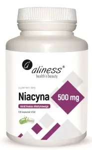 [5903242580772] Niacyna Amid Kwasu Nikotynowego 500mg x 100 vege kaps.