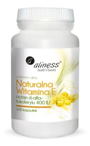 [5902596935658] Naturalna Witamina E 400 IU Octan D-Alfa-Tokoferylu x 100 kaps.