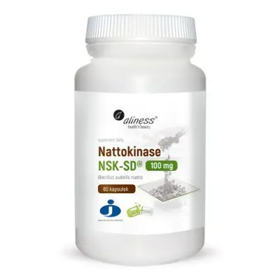 [5903242580482] Nattokinase NSK-SD® 100mg x 60 vege kaps.