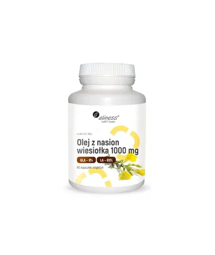 [5903242580680] Olej z nasion wiesiołka 1000 mg x 90 kapsułek