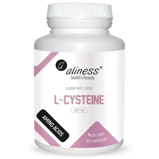 [5903242581076] L-Cysteine 500 mg x 100 Vege caps.