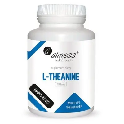 [5903242581045] L-Theanine 200 mg x 100 Vege caps.