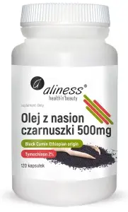 [5903242581113] Olej z Nasion Czarnuszki 2% 500mg x 120 kaps.