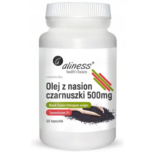[5903242581113] Olej z nasion czarnuszki 2% 500 mg x 120 caps
