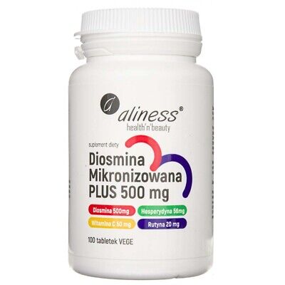 [5903242581144] Diosmina mikronizowana 
PLUS 500 mg x 100 tabletek
