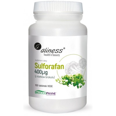 [5903242583056] Sulforafan z Kiełków Brokułu 400µg x 100 vege kaps.