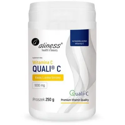 [5903242580116] Witamina C Quali-C® 1000mg (kwas L-askorbinowy) x 250 g proszek