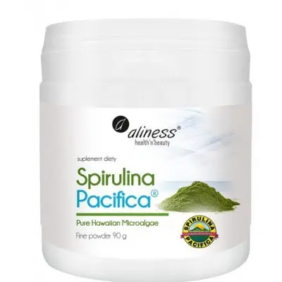 [5903242580079] Spirulina Hawajska Pacyfica® proszek 90g (z miarką)
