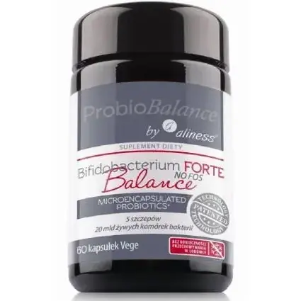 [5903242580673] ProbioBALANCE, Bifidobacterium Balance Forte NO FOSS 20 mld. x 60 vege caps.