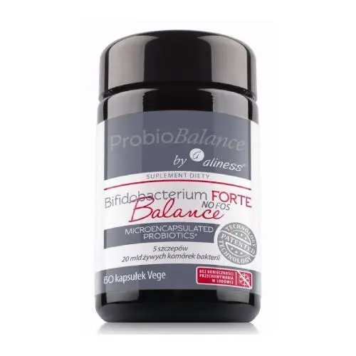 [5903242580673] ProbioBALANCE, Bifidobacterium Balance Forte NO FOSS 20 mld. x 60 vege caps.