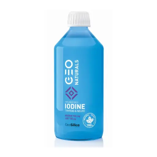 [5903242582943] GEONATURALS, SILICA IODINE - Krzem 100 mg + jod 1500 ug x 500 ml