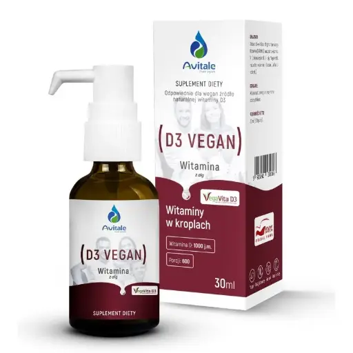 [5903242581366] Naturalna witamina D3 VEGAN 1000 j.m.  30 ml