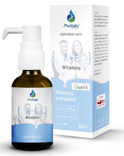 [5903242581687] Witamina A+E x 30 ml Quali E