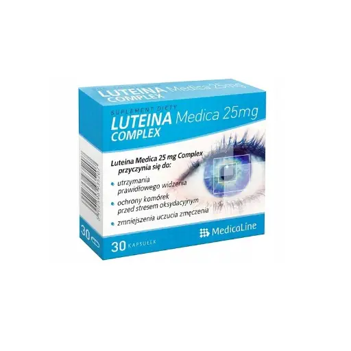 [5902596935207] Luteina Medica 25 mg complex x 30 kapsułek