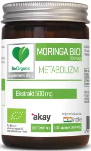 [5903242581533] Moringa Ekstrakt BIO 500mg x 100 tabletek