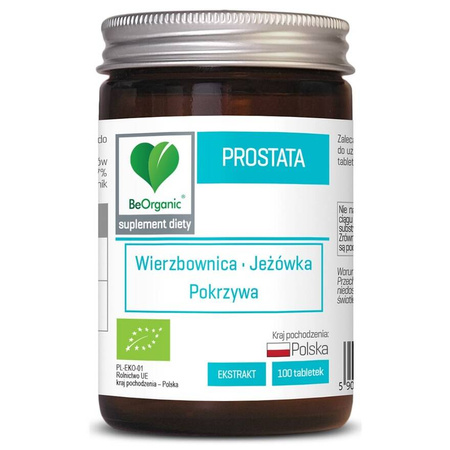 [5903242582752] BeOrganic Prostata BIO 300mg x 100 tabletek