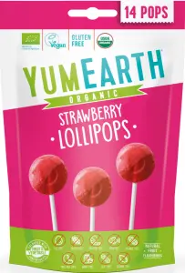 [810165011687] YumEarth Lizaki Truskawkowe 87g EKO (14szt)
