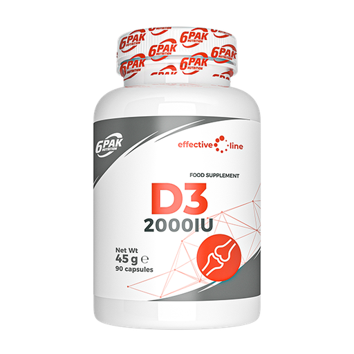 [5902811812566] 6PAK D3 2000 IU 90cap