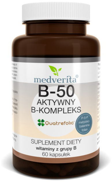 [5900718340090] Medverita B-50 Kompleks x 60 kaps.