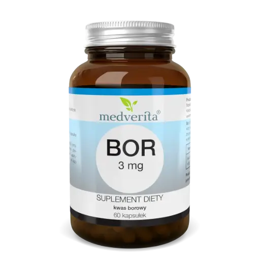 [5903686580802] Medverita Bor 3mg x 60 kaps.