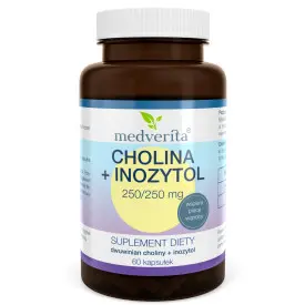 [5900718340083] Medverita Cholina + Inozytol 60 kapsułek