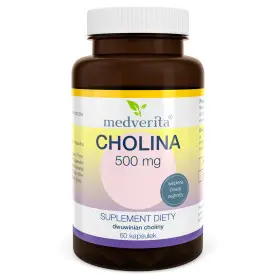 [5900718340076] Medverita Cholina 500mg x 60 kaps.