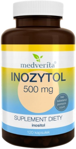 [5905669084048] Medverita Inozytol 500mg x 120 kaps.