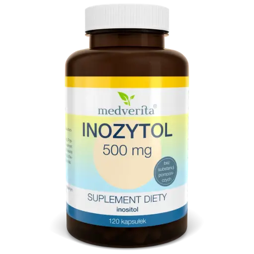 [5905669084048] Medverita Inozytol 500mg x 120 kaps.