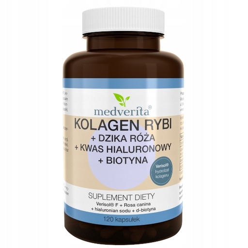 [5903686580000] Medverita Kolagen rybi 120 kapsułek
