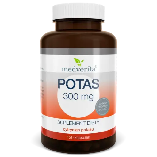 [5900718340625] Medverita Potas 300mg x 120 kaps.
