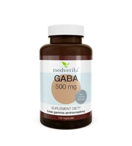 [5900718340212] Medverita GABA 500 mg 100 kaps.