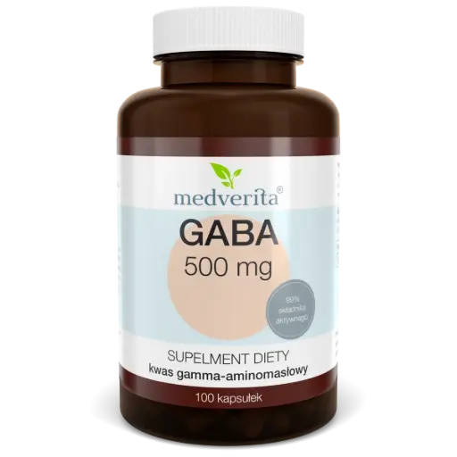 [5900718340212] Medverita GABA 500mg x 100 kaps.