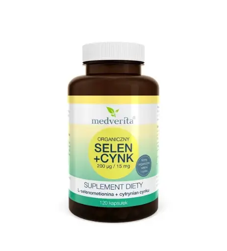 [5905669084970] Medverita Selen + Cynk 120 kaps.