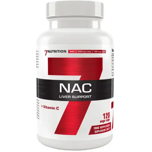 [5905358320761] 7NUTRITION NAC 150mg+VIT C 120cap