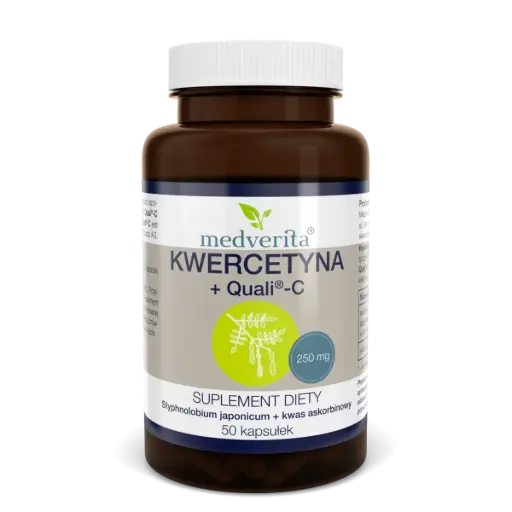 [5903686580970] Medverita Kwercetyna + Quali®-C 250mg x 50 kaps.