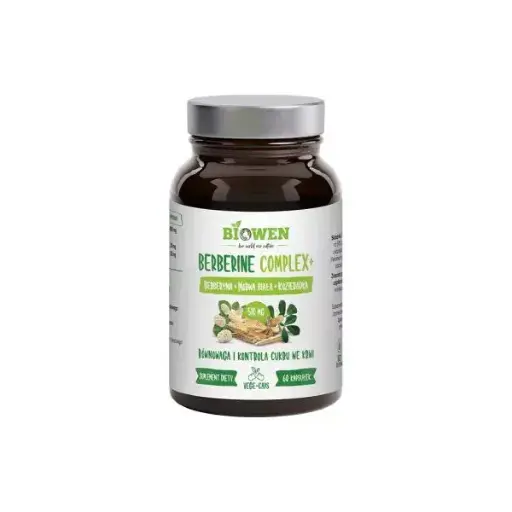 [5904806120557] Biowen Berberine Complex+ 510 mg x 60 kaps.