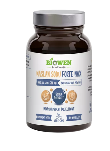 [5904806120472] Maślan Sodu 580 mg (100 kaps)