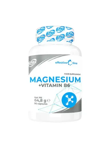 [5902811812597] 6PAK EL MAGNESIUM + VITAMIN B6 90cap