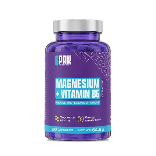 [5902811812597] 6PAK Magnesium + Vitamin B6 x 90 kaps.