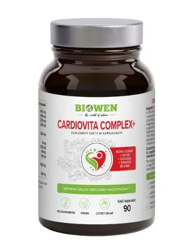 [5904806120724] Biowen Cardiovita Complex+ x 90 kaps.