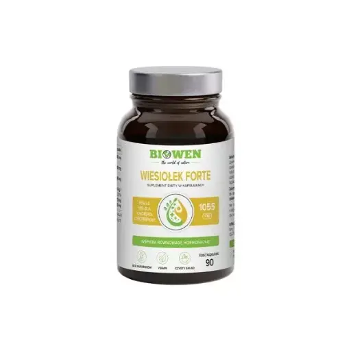 [5904806120779] Biowen Wiesiołek Forte 1055mg x 90 kaps.