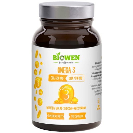 [5904806120564] Omega 3 EPA 660mg DHA 440mg 90 kapsułek