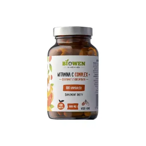 [5904806120014] Biowen Witamina C Complex+ x 100 kaps.