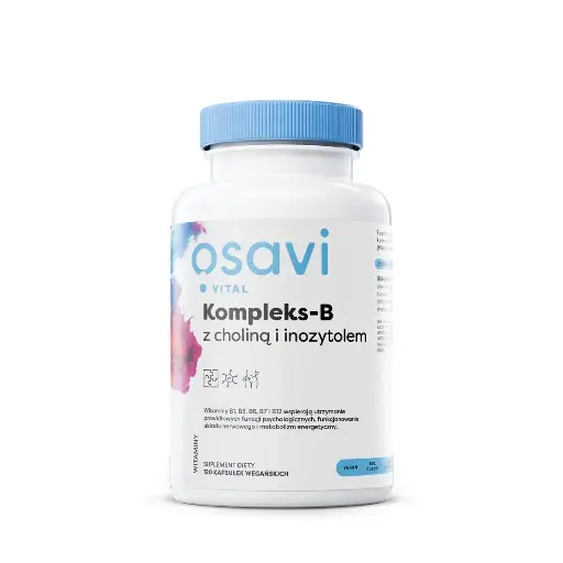[5904139921210] Osavi Kompleks-B z Choliną i Inozytolem x 120 kaps.