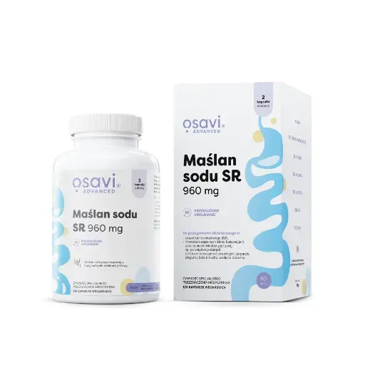 [5904139924594] Maślan sodu SR, 960mg - 120 vegan caps