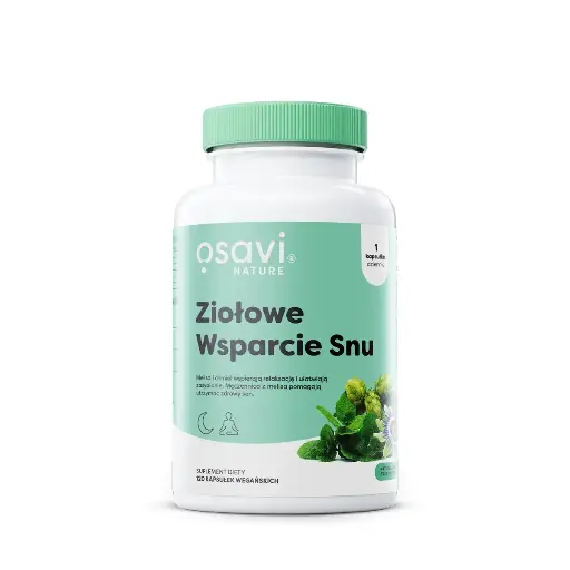 [5904139922446] Osavi Ziołowe Wsparcie Snu (Bez Melatoniny) x 120 kaps.