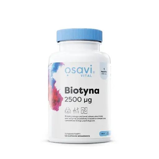 [5904139921739] Osavi Biotyna 2500μg x 120 kaps.